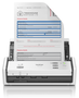 Brother ADS-1300 Escáner de sobremesa compacto con ADF y USB Tipo-C, Blanco