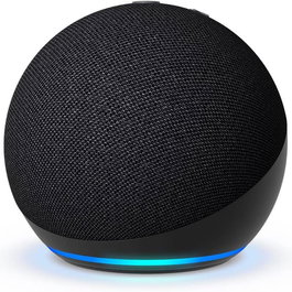 Amazon Echo Dot (5ª Generación) Altavoz Inteligente con Alexa - Negro, 4,4 cm Altavoz, WiFi/Bluetooth, Compatible con Android/Fire OS