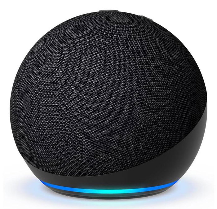 Amazon Echo Dot 5.ª Generación, Altavoz Inteligente Negro Amazon Echo Dot 5.ª Generación, Altavoz Inteligente Negro