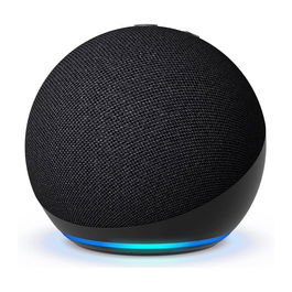 Amazon Echo Dot (5ª Generación) - Altavoz Inteligente con Alexa, Color Negro, Compatible con Wifi y Bluetooth, Soporta Español, Alemán, Inglés, Francés, Italiano