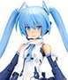 Frame Arms Girl x Hatsune Miku Maqueta Plastic Model Kit Frame Music Girl Snow Miku Another Color Ver. 15 cm
