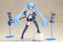 Frame Arms Girl x Hatsune Miku Maqueta Plastic Model Kit Frame Music Girl Snow Miku Another Color Ver. 15 cm