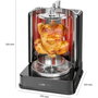 Clatronic DVG 3686 Negro Vertical Kebab Multigrill