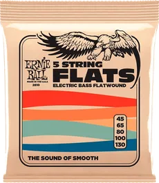 ERNIEBALL Juego Bajo Eléctrico Entorchado Plano Group I 5St.45-130