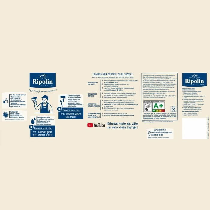 Pintura de Imprimación Ripolin Azul Satinado 2,5 L