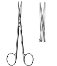 B. Braun Tijera Metzenbaum Recta Fina 145 mm