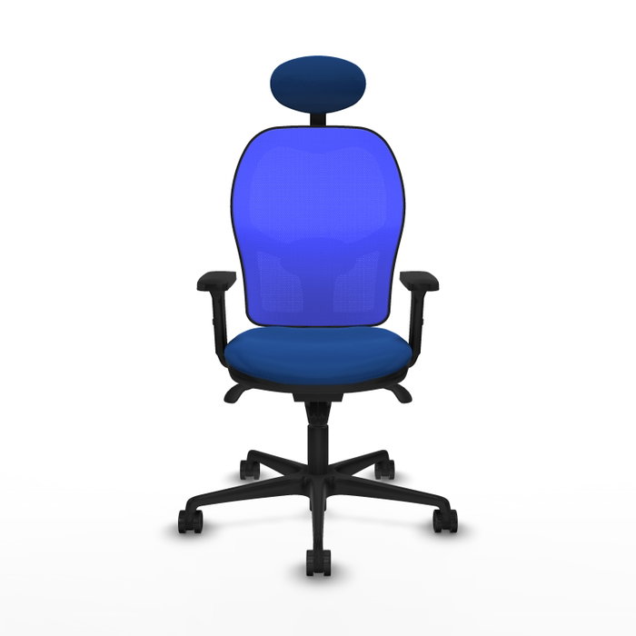 PIQUERAS Y CRESPO Silla de oficina Jorquera Azul con mecanismo Sincro PIQUERAS Y CRESPO Silla de oficina Jorquera Azul con mecanismo Sincro