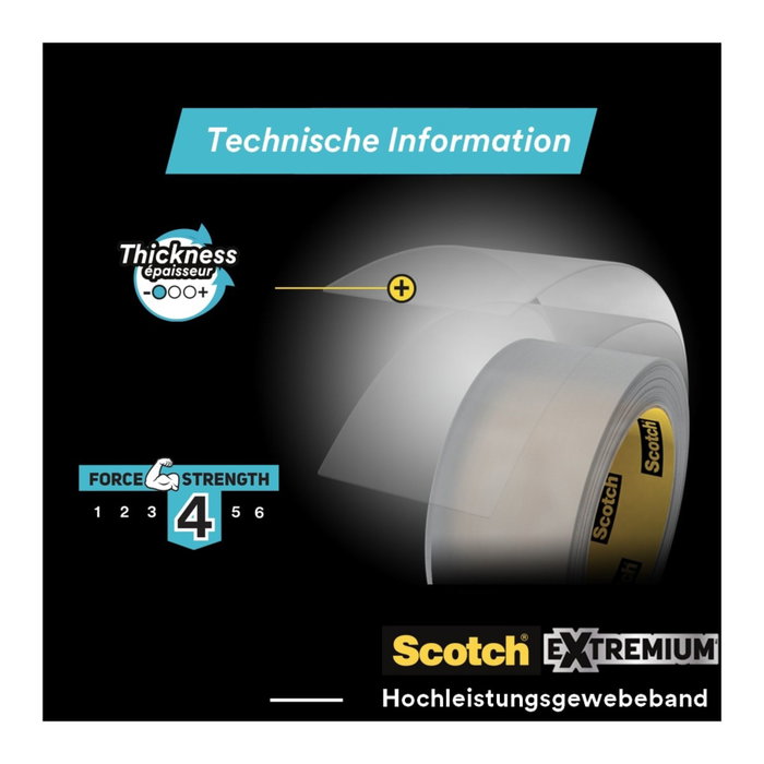 Scotch Extremium Invisible 48 mm x 20 m Scotch Extremium Invisible 48 mm x 20 m