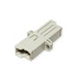 ROLINE 21.17.0041 Adaptador de fibra óptica E-2000 (LSH) Multimode beige