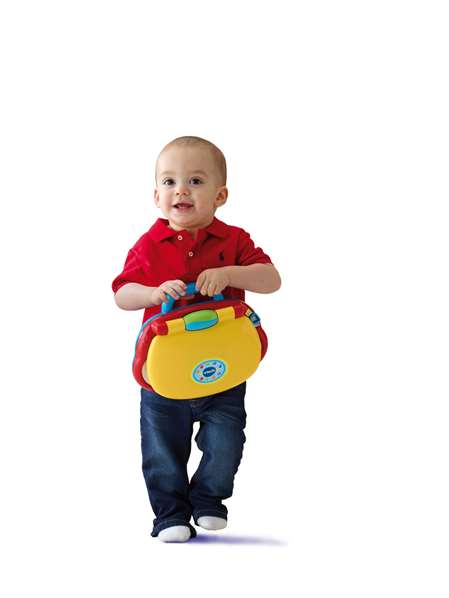 Vtech Ordenador Mis Primeras Teclas Juguete Interactivo con 3 Modos de Juego (Animales, Formas, Música) y Sonidos para Bebés 6-36 Meses