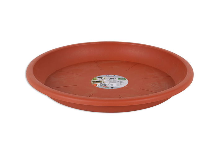 Dem Bajo Plato Para Maceta 40 cm "Squares" (6 Unidades)