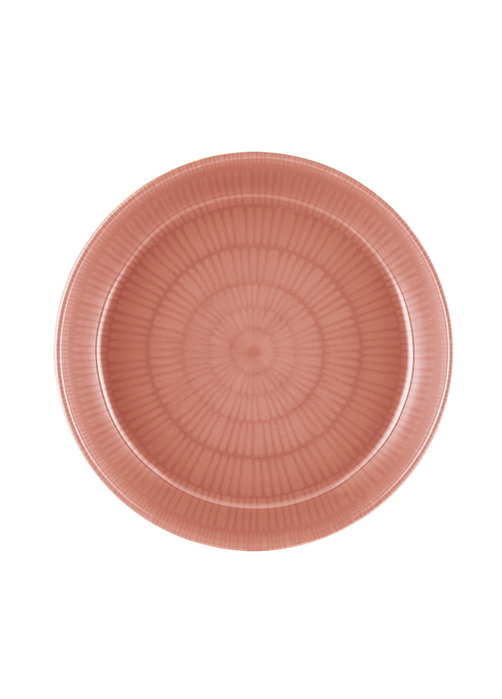 Hermia NON0038 Ensaladera de Cerámica Color Somón 23 x 23 x 6 cm
