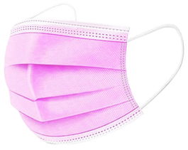 Mascarilla Quirurgica Iir 3 Capas Desechable Galmask Infantil Rosa Paquete De 10