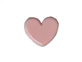 Imaginovo Pinzas de Plástico Corazones 45x40x30 mm - Blister con 6 Unidades para Organizar Documentos