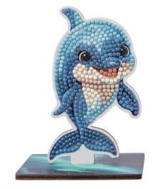CRAYOLA DELFIN CRYSTAL ART BUDDY 12CM