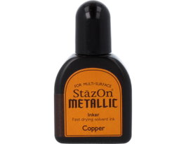 Tsukineko Tinta STAZON METALLIC Cobre 15ml