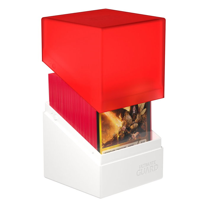 Ultimate Guard Boulder 100+ Synergy - Red/White Ultimate Guard Boulder 100+ Synergy - Red/White