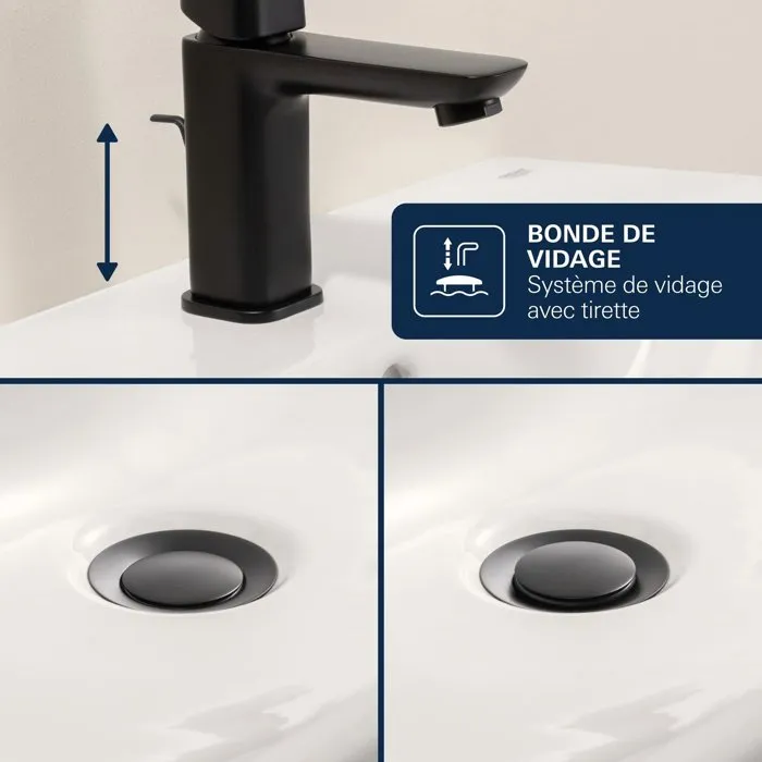 GROHE DICE GRO4067393009221 - Grifo mezclador para bidé en color negro mate