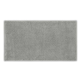 Mjölnir Toalla de Mano Chevron - Grey Algodón 100% 500 gr/m² 40x71cm Gris Lujosa y Suave