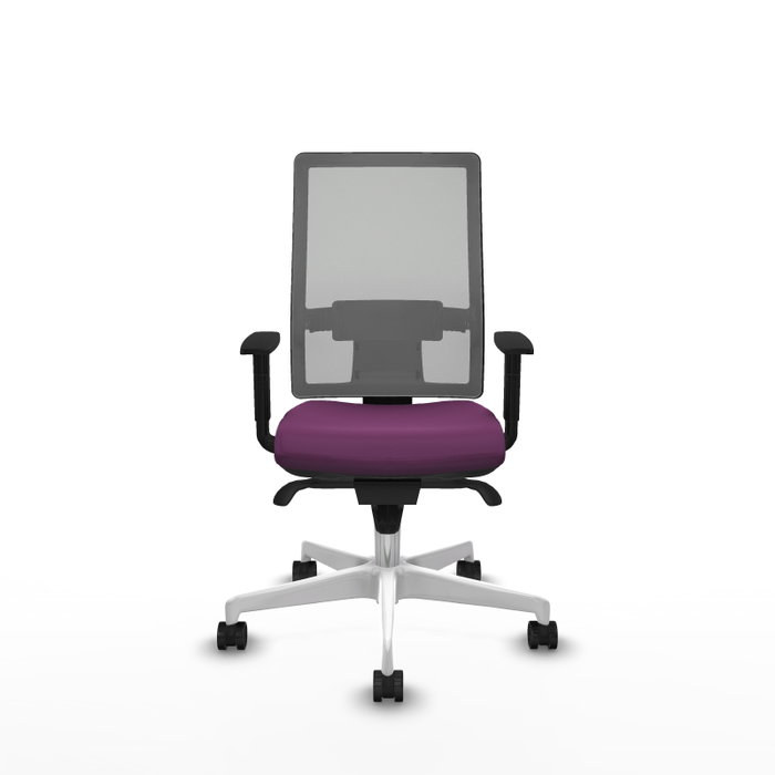 PIQUERAS Y CRESPO Silla de oficina Horna Morado y Gris PIQUERAS Y CRESPO Silla de oficina Horna Morado y Gris
