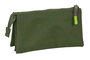 Portatodo Triple Munich Bright khaki Verde 22 x 12 x 3 cm