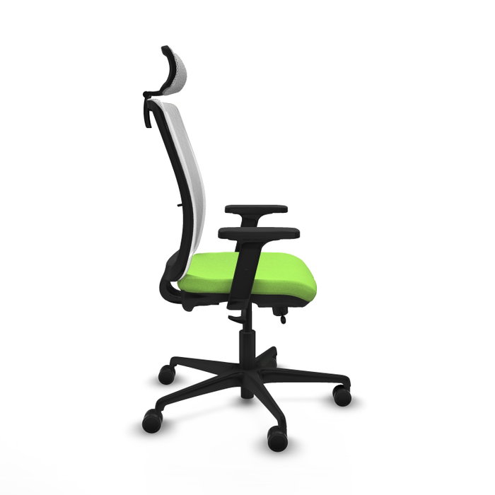 PIQUERAS Y CRESPO Silla de oficina Haches Pistacho y Blanco PIQUERAS Y CRESPO Silla de oficina Haches Pistacho y Blanco