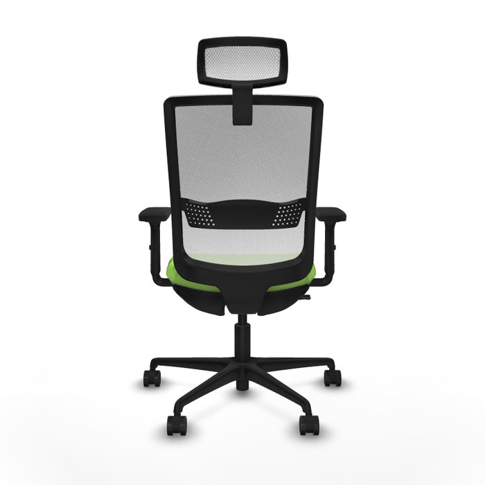 PIQUERAS Y CRESPO Silla de oficina Haches Pistacho y Blanco PIQUERAS Y CRESPO Silla de oficina Haches Pistacho y Blanco
