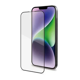 Celly FULLGLASS1055BK Protector de Pantalla para Apple iPhone 15 Plus, Resistente a Rayones, Negro