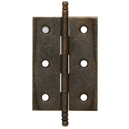 LIM Bisagra Plana Vera P Acabado Cuero Medidas 70x50 mm Hierro Alta Resistencia