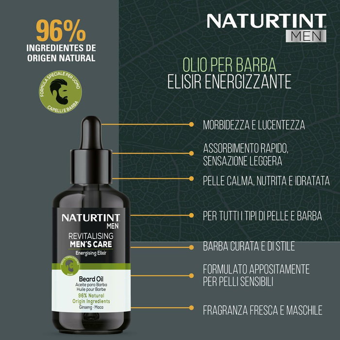 Naturtint Revitalising Men's Care Aceite para Barba 50 ml