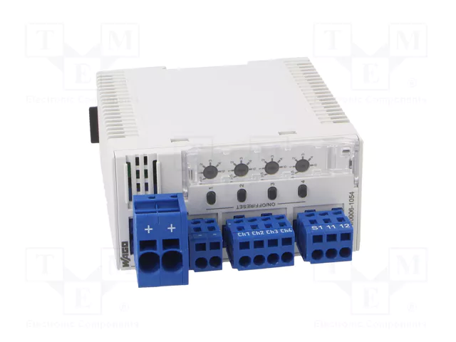 WAGO Interruptor magnetotérmico MCB de 4 polos