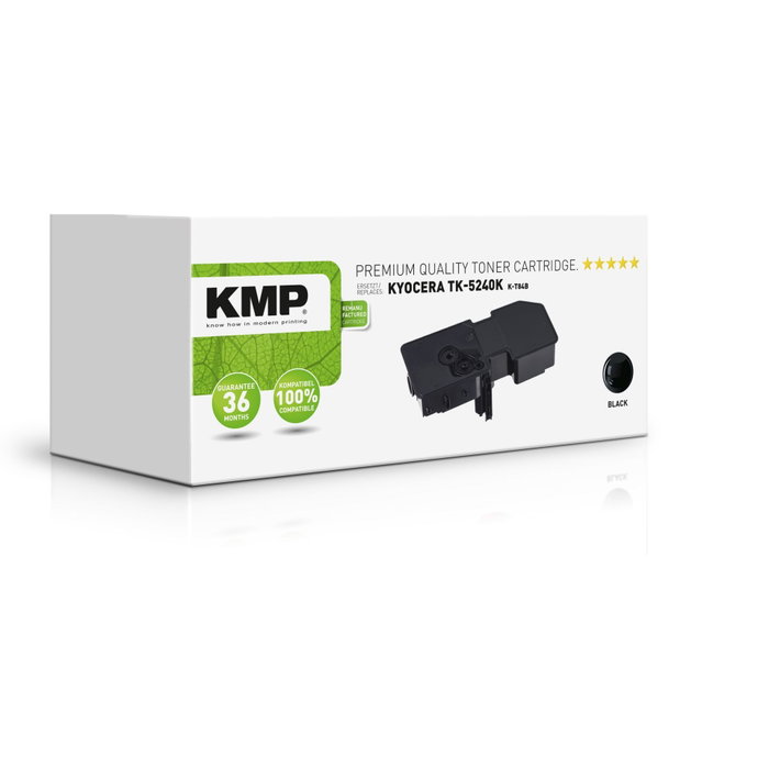 KMP K-T84B Tóner negro compatible con Kyocera TK-5240 K