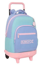 Munich Mochila Mellow Compact Extraíble con Ruedas 33x45x22 cm