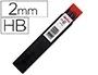 Rotring Minas de Grafito para Portaminas 2mm HB Estuche de 12 Unidades