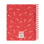 Safta Cuaderno Espiral A6 Merry Xmas 120 Hojas Cuadriculado 5 mm