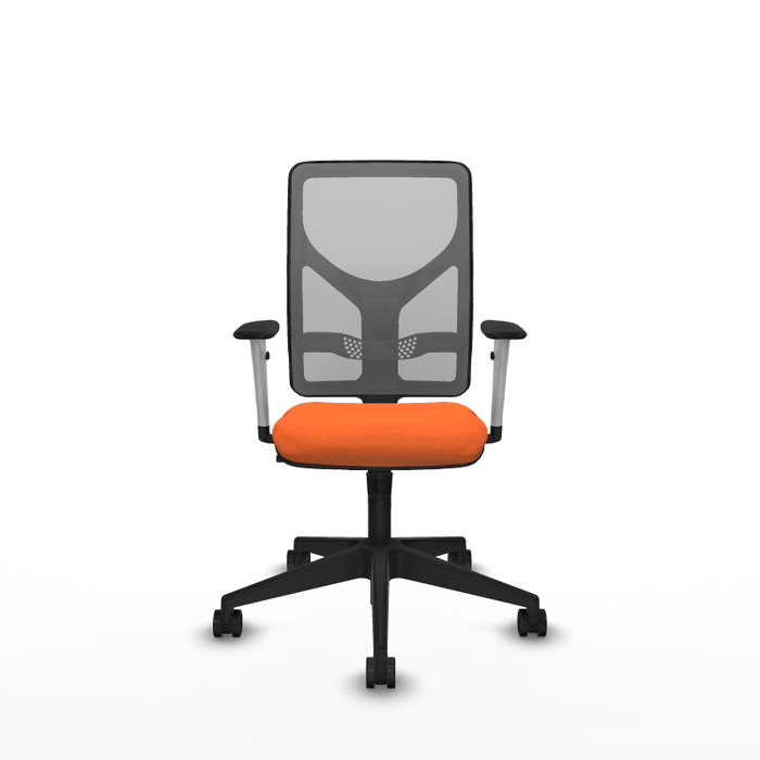 PIQUERAS Y CRESPO Silla de oficina Motilla con Mecanismo Sincro, Naranja y Gris PIQUERAS Y CRESPO Silla de oficina Motilla con Mecanismo Sincro, Naranja y Gris