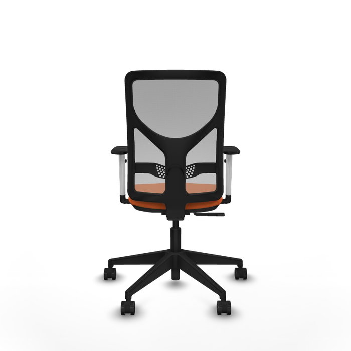 PIQUERAS Y CRESPO Silla de oficina Motilla con Mecanismo Sincro, Naranja y Gris PIQUERAS Y CRESPO Silla de oficina Motilla con Mecanismo Sincro, Naranja y Gris