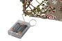 DKD Home Decor Set de 3 Piezas de Ratán con LED Verde y Beige