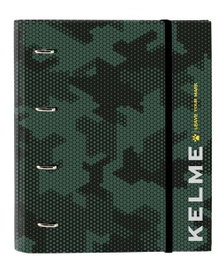 Safta Carpeta de Anillas Kelme Camo con Recambio DIN A4