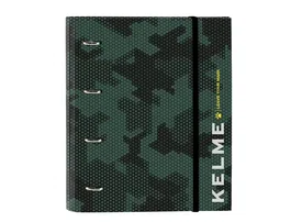 Safta Carpeta con recambio DIN A4 cuadro 5 mm Kelme camo