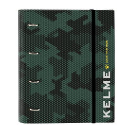 Safta Carpeta de Anillas Kelme Camo con Recambio DIN A4