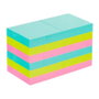 POST-IT Notas Super Sticky Colección Cosmic 47,6x47,6 mm, Pack de 12 bloques