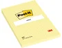 Post-it Bloc de notas adhesivas cuadriculado amarillo 102x152 mm 662