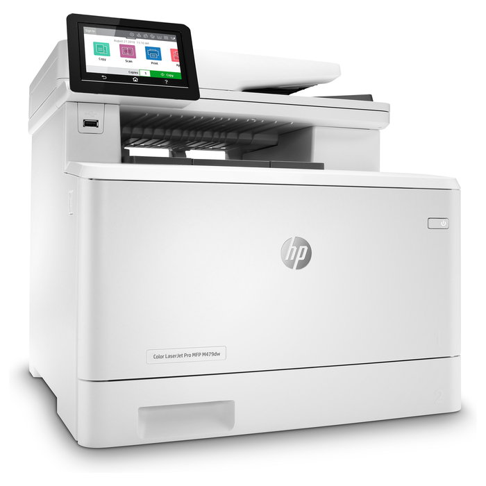 HP Color LaserJet Pro MFP M479dw - Impresora Multifunción Láser Color 3 en 1 con WiFi, LAN, Duplex, ADF, A4