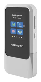 Keenetic roamer 5g router inalámbrico doble banda (2,4 ghz / 5 ghz) negro, gris