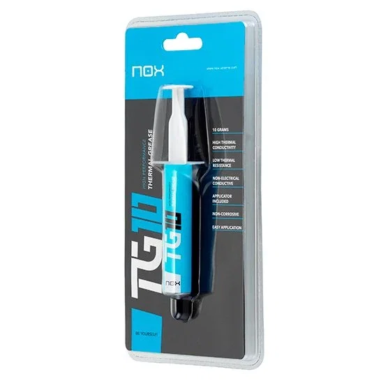 Nox TG-10 Pasta Térmica de Alto Rendimiento 10 g Nox TG-10 Pasta Térmica de Alto Rendimiento 10 g