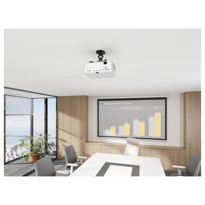 EQUIP Soporte de Techo Ajustable para Proyector 650705