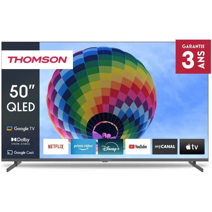 Thomson 50QG4S14 Televisor QLED 50" (126 cm) 4K HDR10 Google TV 2xHDMI 2.1 Thomson 50QG4S14 Televisor QLED 50" (126 cm) 4K HDR10 Google TV 2xHDMI 2.1