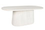 DKD Home Decor Mesa de Comedor Mango 200x100x75 Blanco