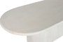 DKD Home Decor Mesa de Comedor Mango 200x100x75 Blanco